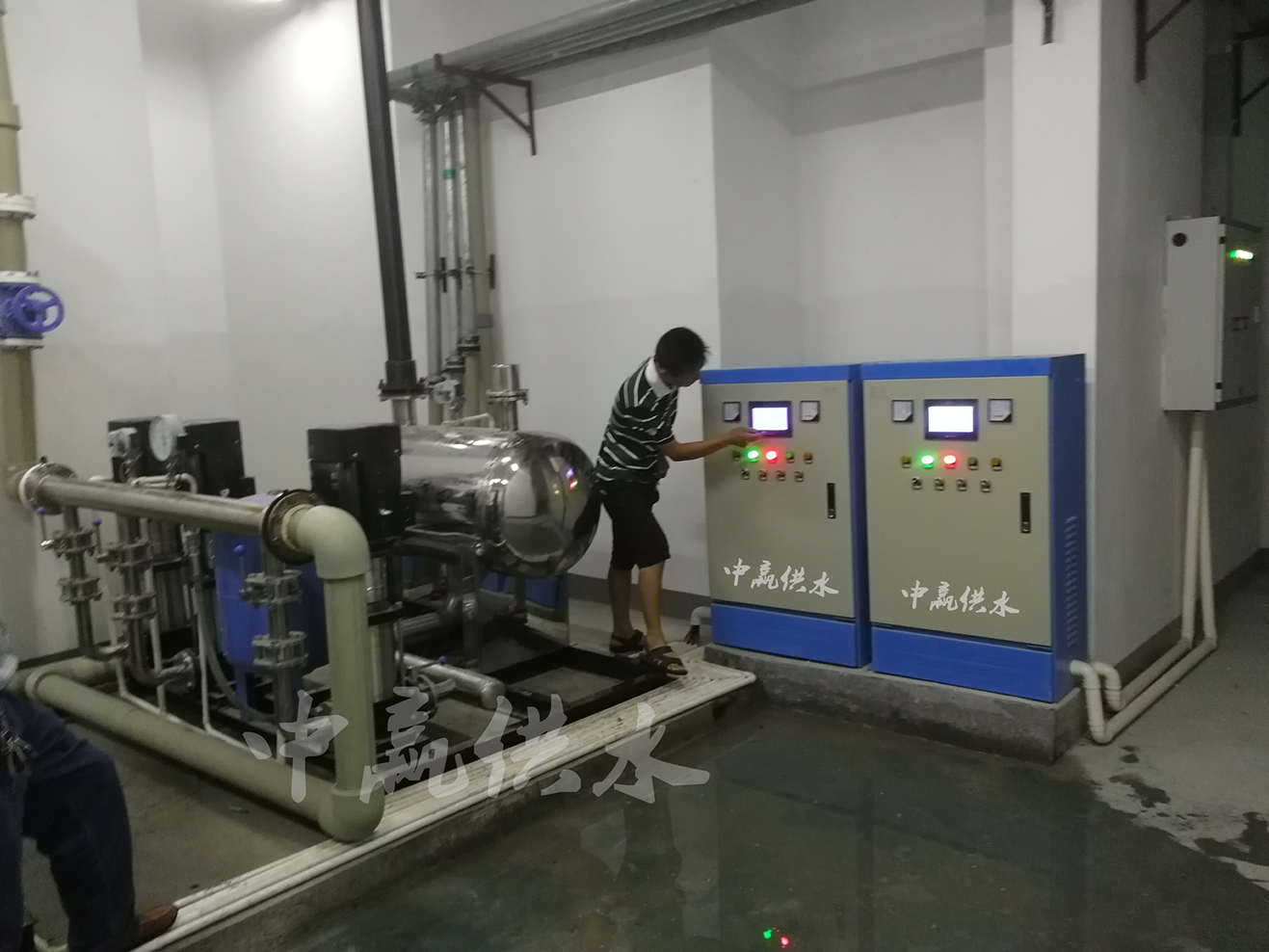 罐式管網直聯型自來水增壓供水設備產品圖片